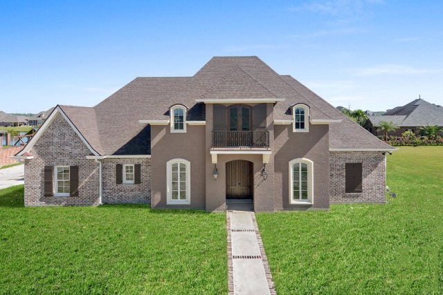 French Chateau situated on Lake